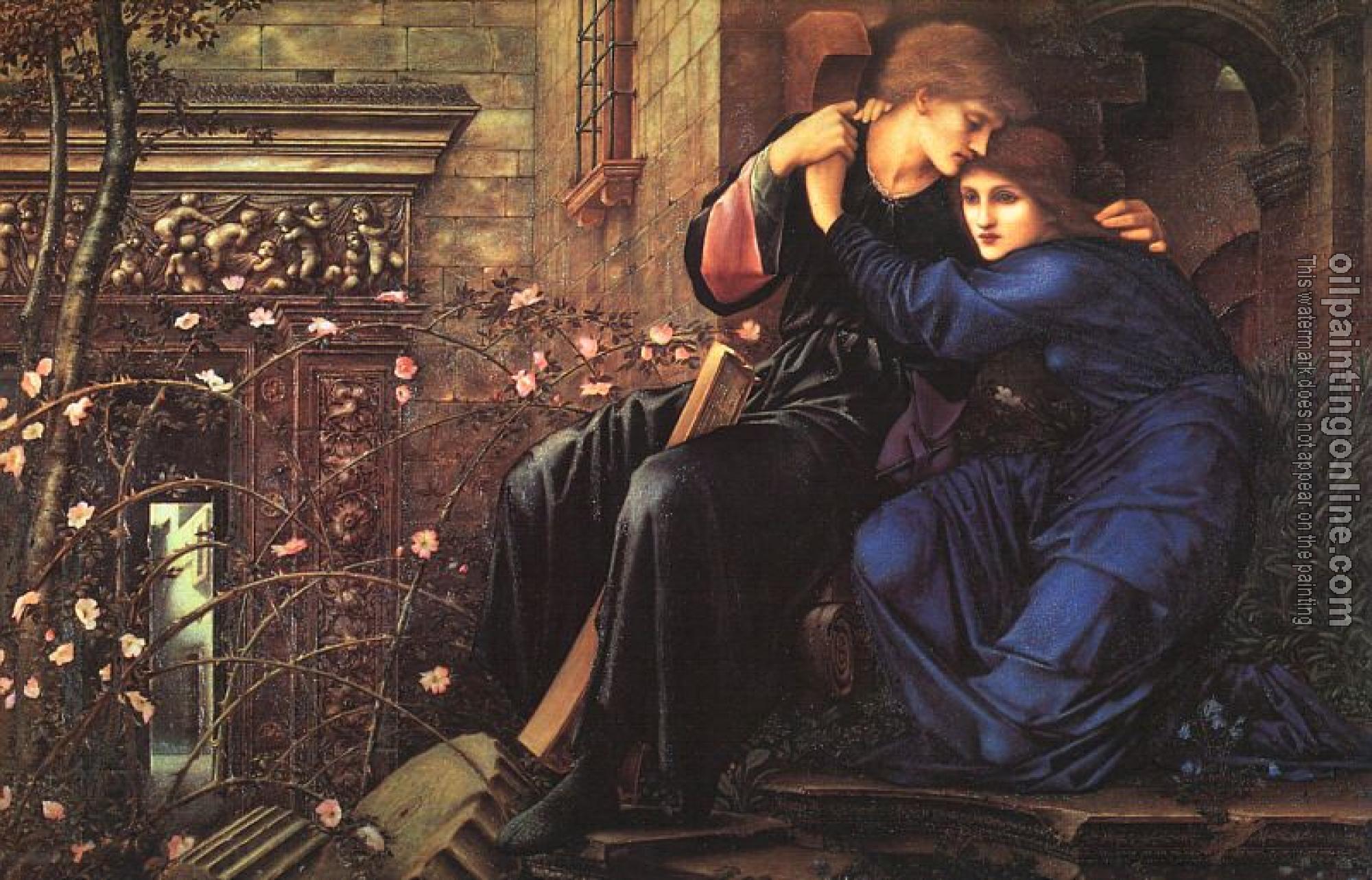 Burne-Jones, Sir Edward Coley - Love Among the Ruins
